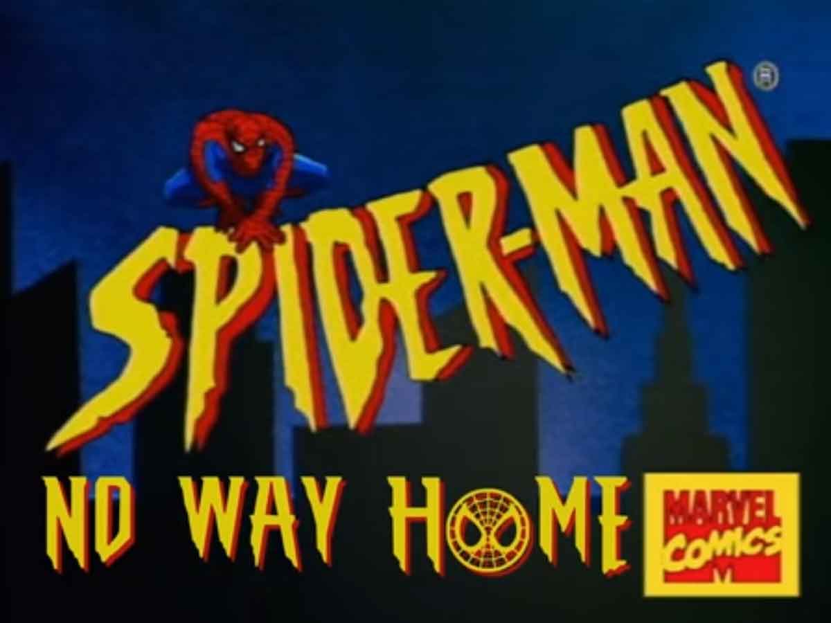recrean el tráiler de spider-man: sin camino a casa con dibujos de los 90