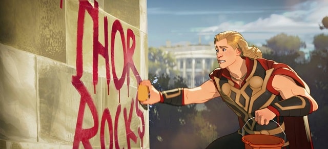 Thor limpia su destrozo