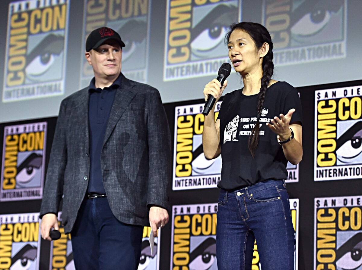 chloé zhao cuenta cómo presentó los eternos a kevin feige