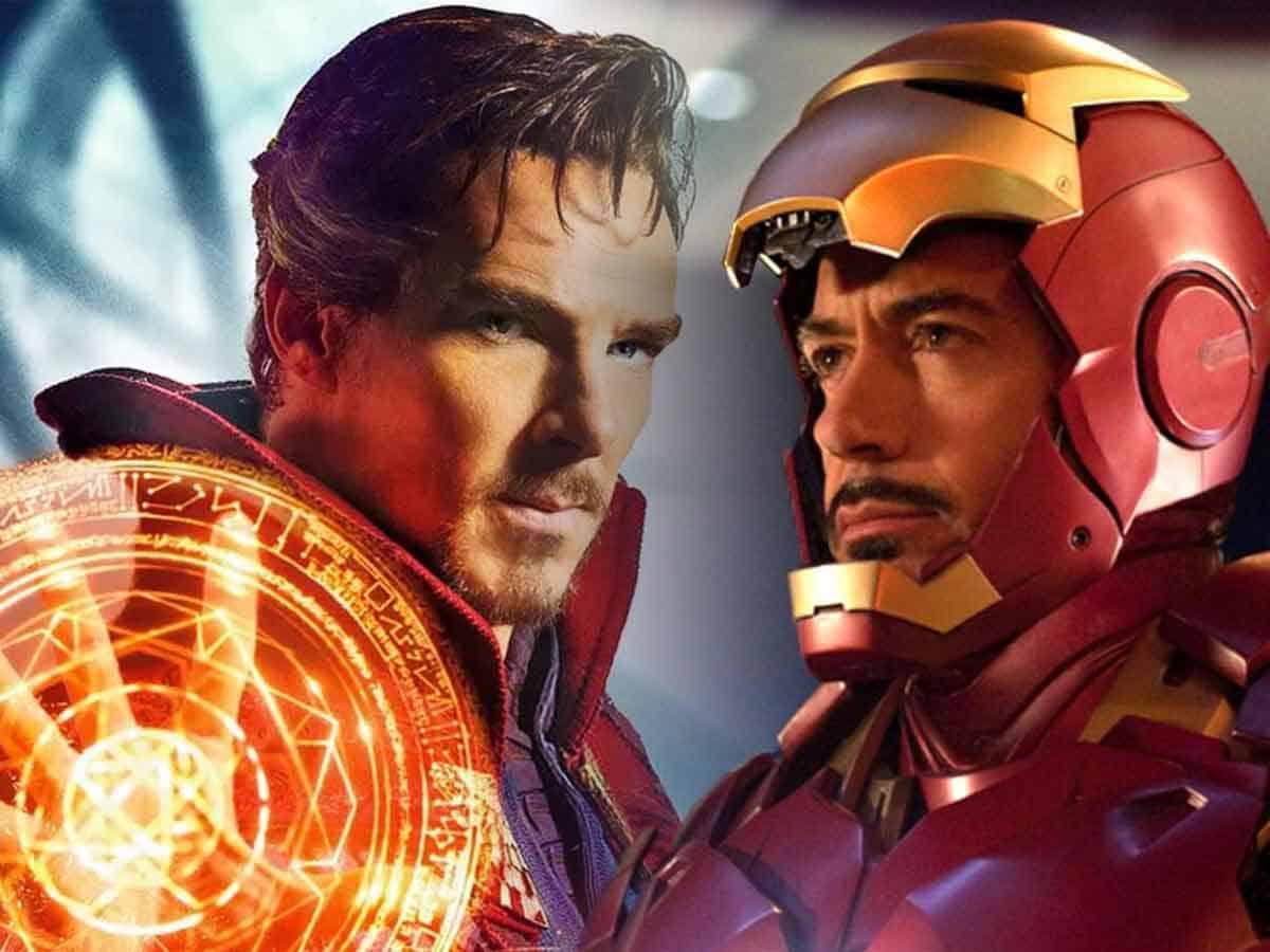 benedict cumberbatch doctor strange robert downey jr iron man marvel studios