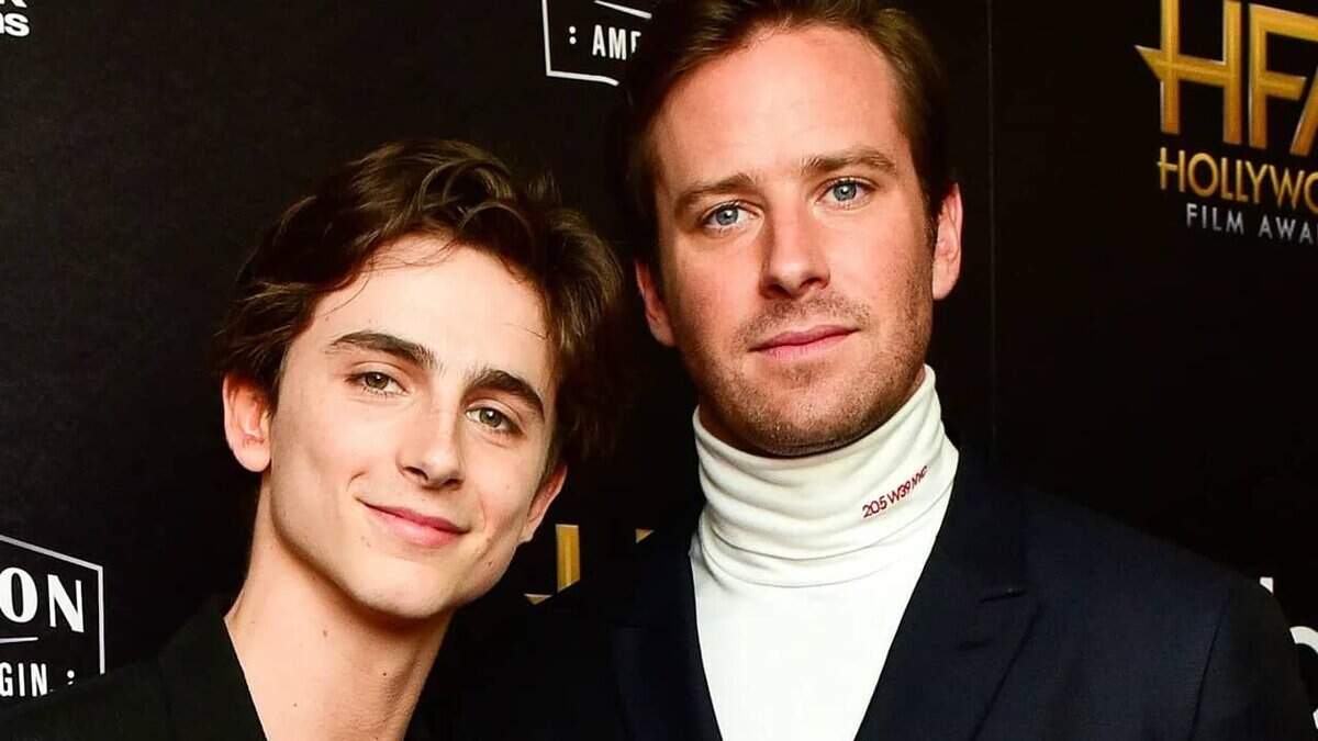 timothée chalamet habló sobre el escándalo de armie hammer
