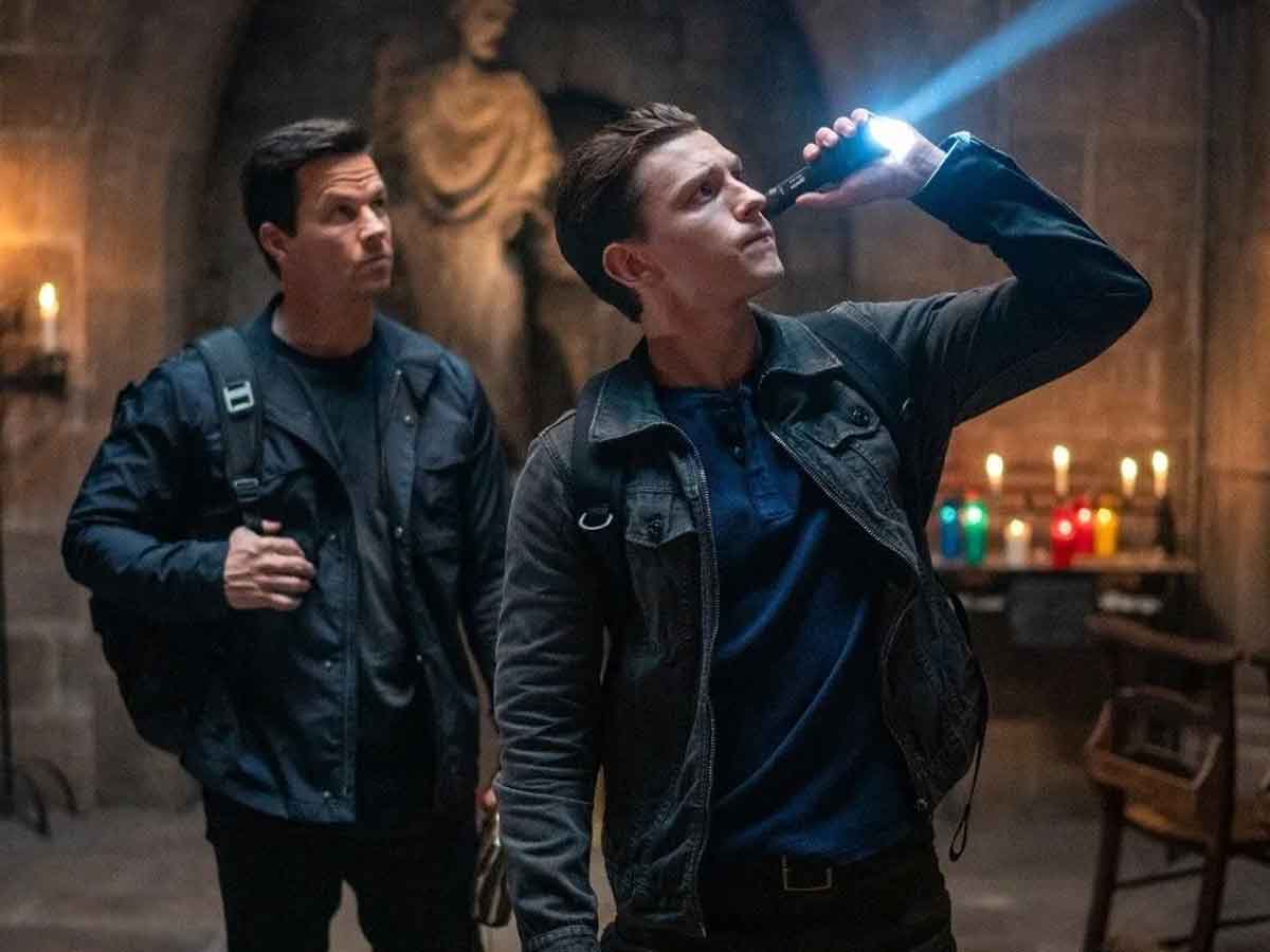 espectacular tráiler de uncharted con tom holland y mark wahlberg