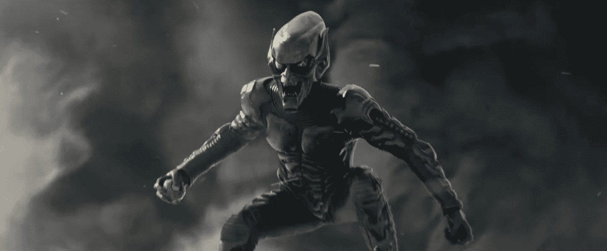 william dafoe llegó así al set de no way home