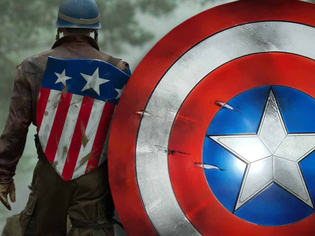 escudo de capitán américa marvel studios chris evans