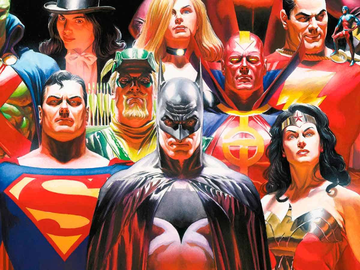 Justicia de Alex Ross. Cuando los villanos casi destruyen a la Liga de la Justicia para salvar al mundo justicia de alex ross