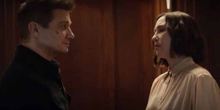 clint barton y eleanor bishop en ojo de halcón