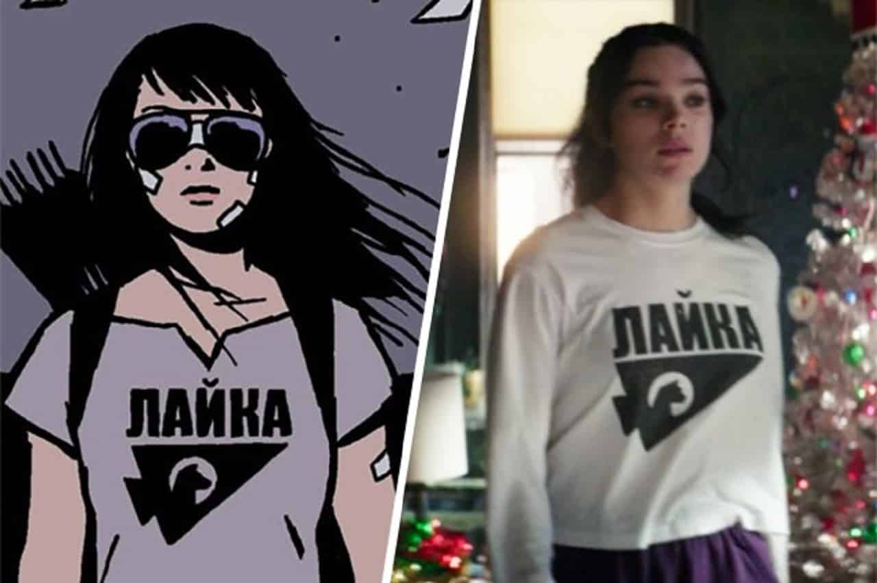 camiseta comics ojo de halcón