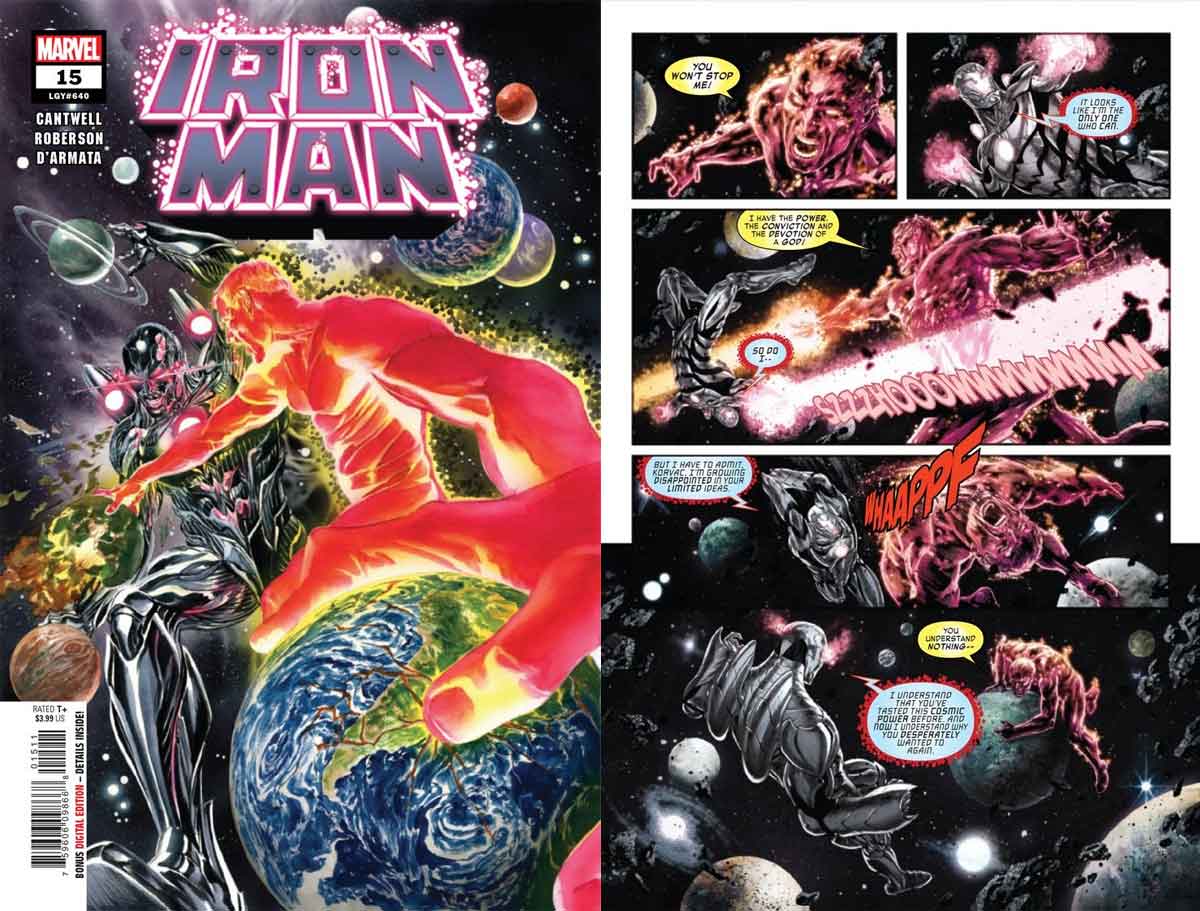 iron man nivel dios marvel