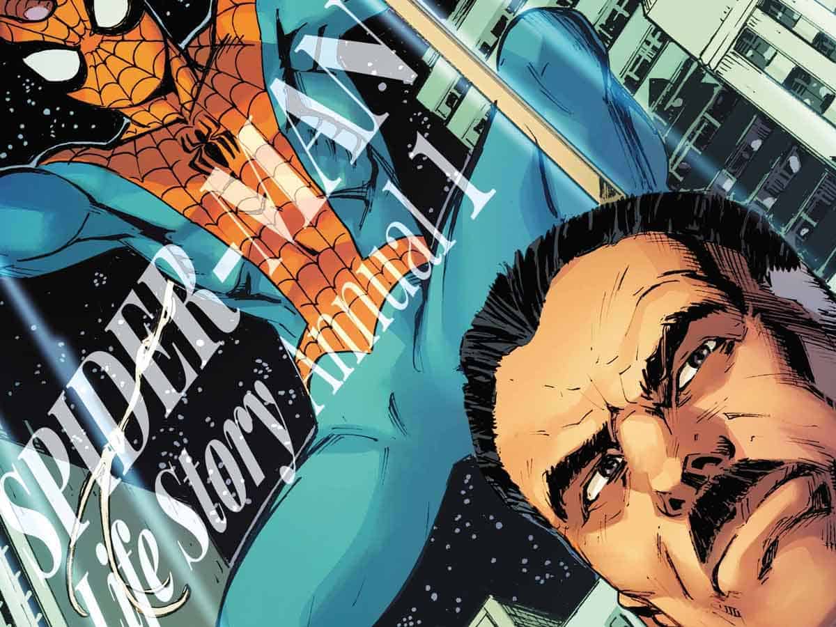 Reseña MARVEL Spider-man: Toda una vida J. Jonah Jameson. El paso del tiempo de un periodista obsesionado