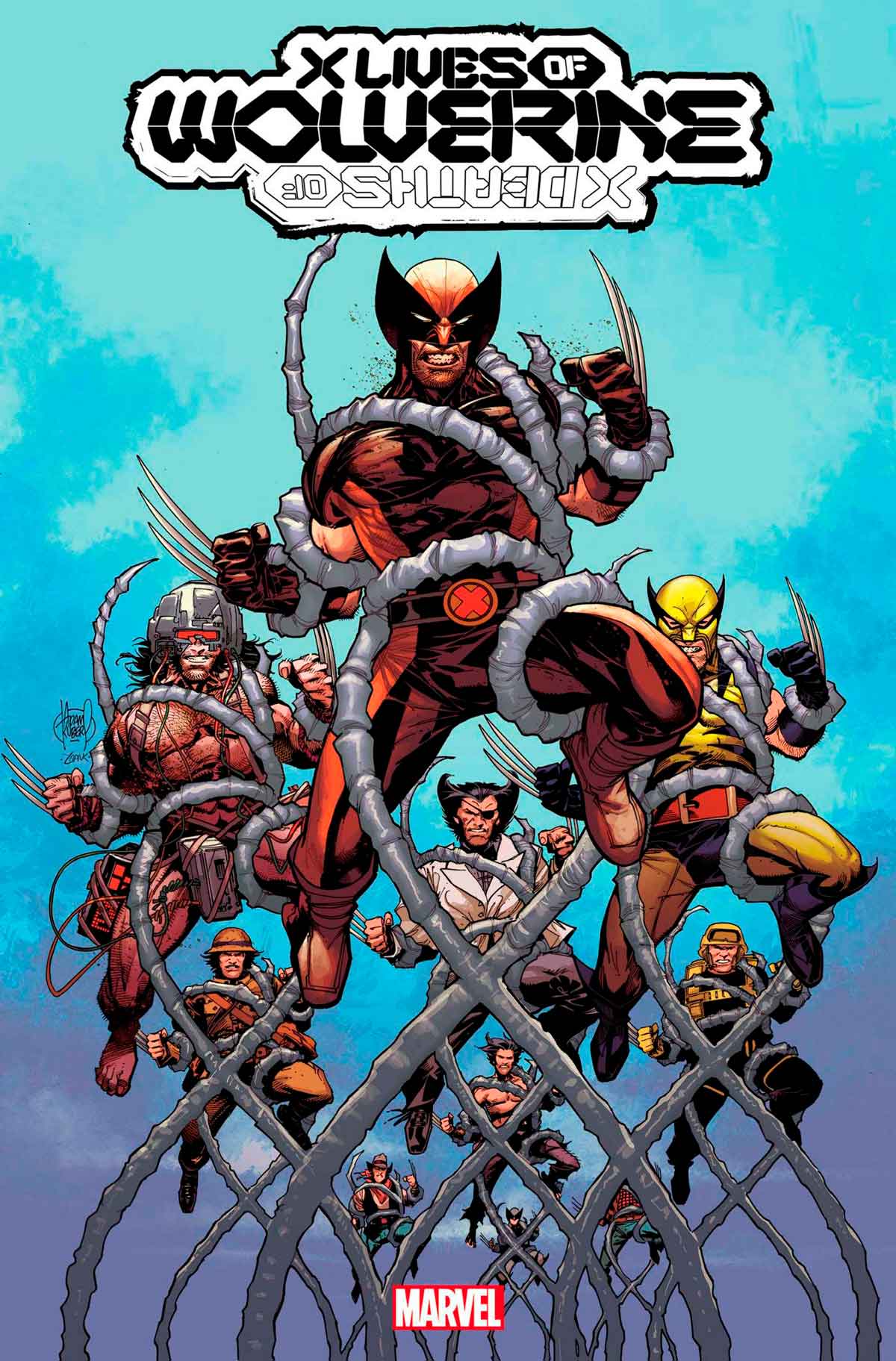 Marvel: X Lives of Wolverine # 1