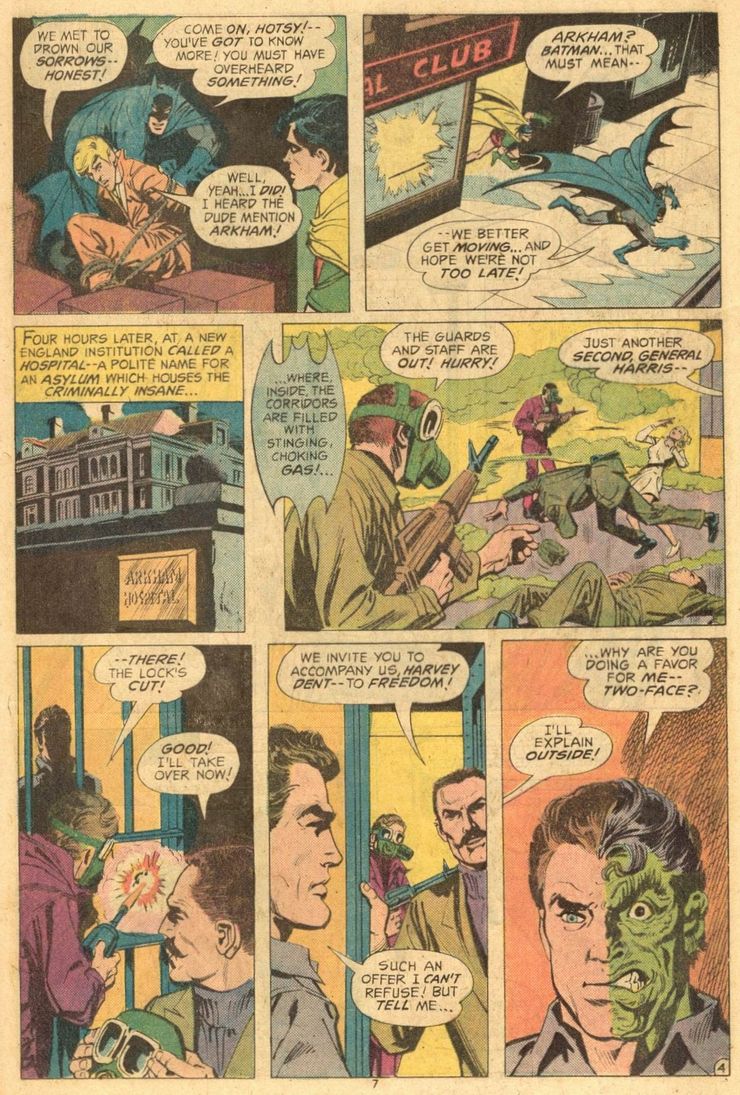 Los oscuros orígenes del Asilo Arkham de DC explicados batman 258