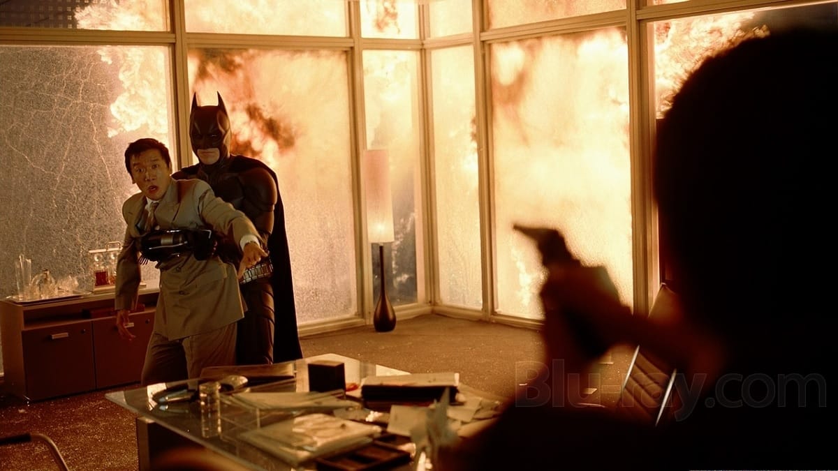 Batman captura a Lau en Hong Kong