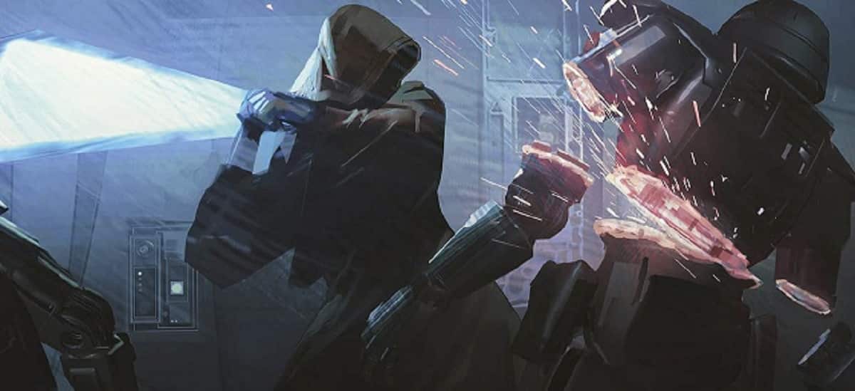 Concept art de Luke Skywalker en The Mandalorian (Star Wars)