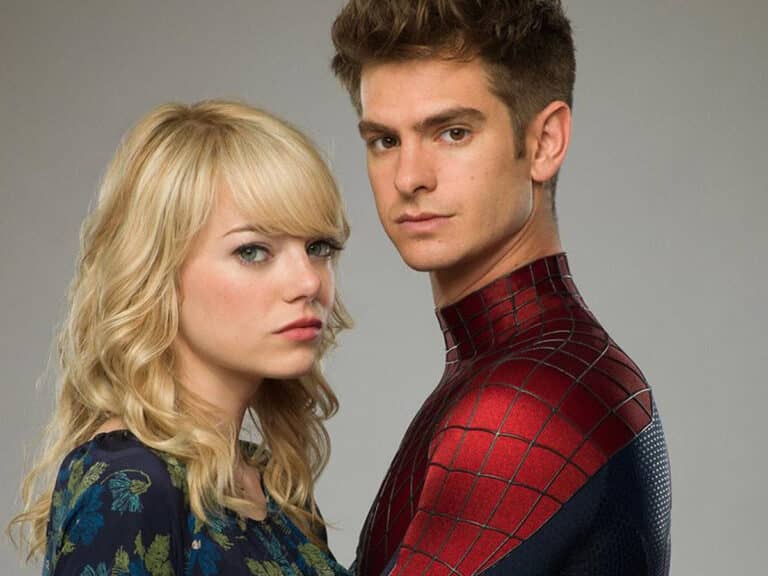 SpiderMan Emma Stone acosó a Andrew Garfield
