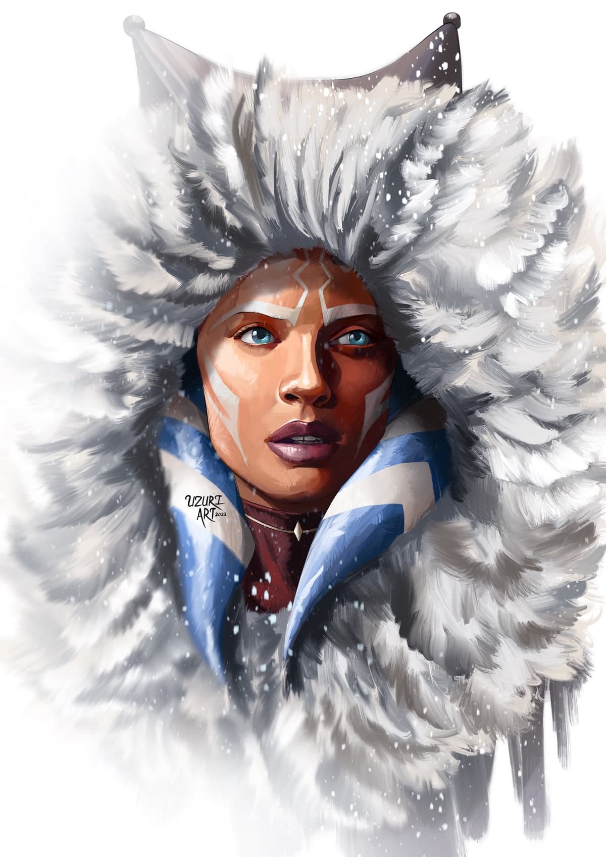 Fan Art de Ahsoka Tano en Star Wars