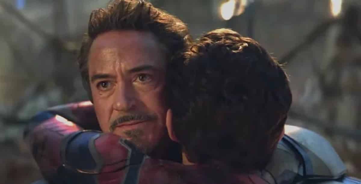 iron man y spider-man en vengadores: endgame