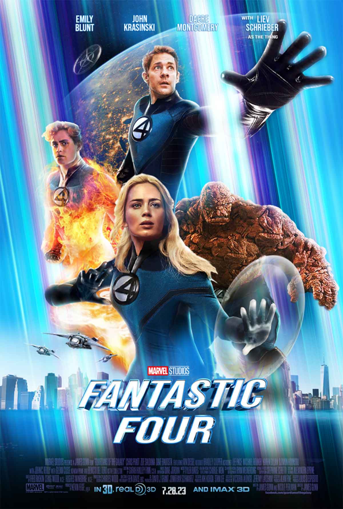 los cuatro fantásticos Marvel Studios
