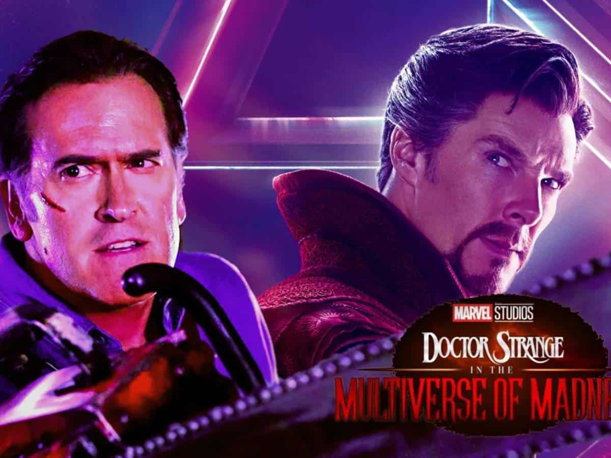 la conexión entre doctor strange 2 y ash vs evil dead