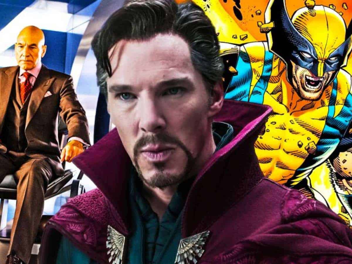 lobezno y profesor x en doctor strange 2