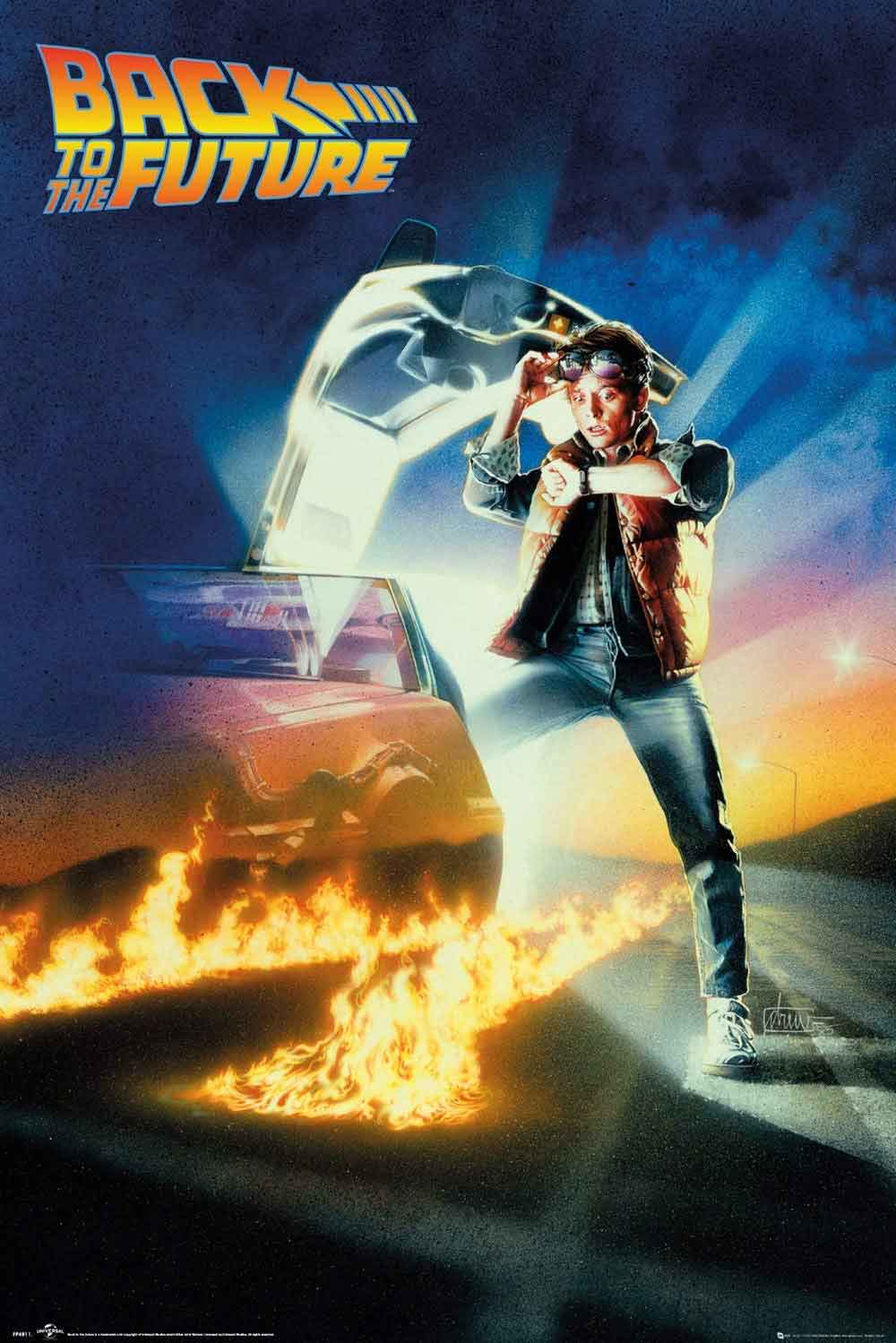 poster regreso al futuro marty mcfly