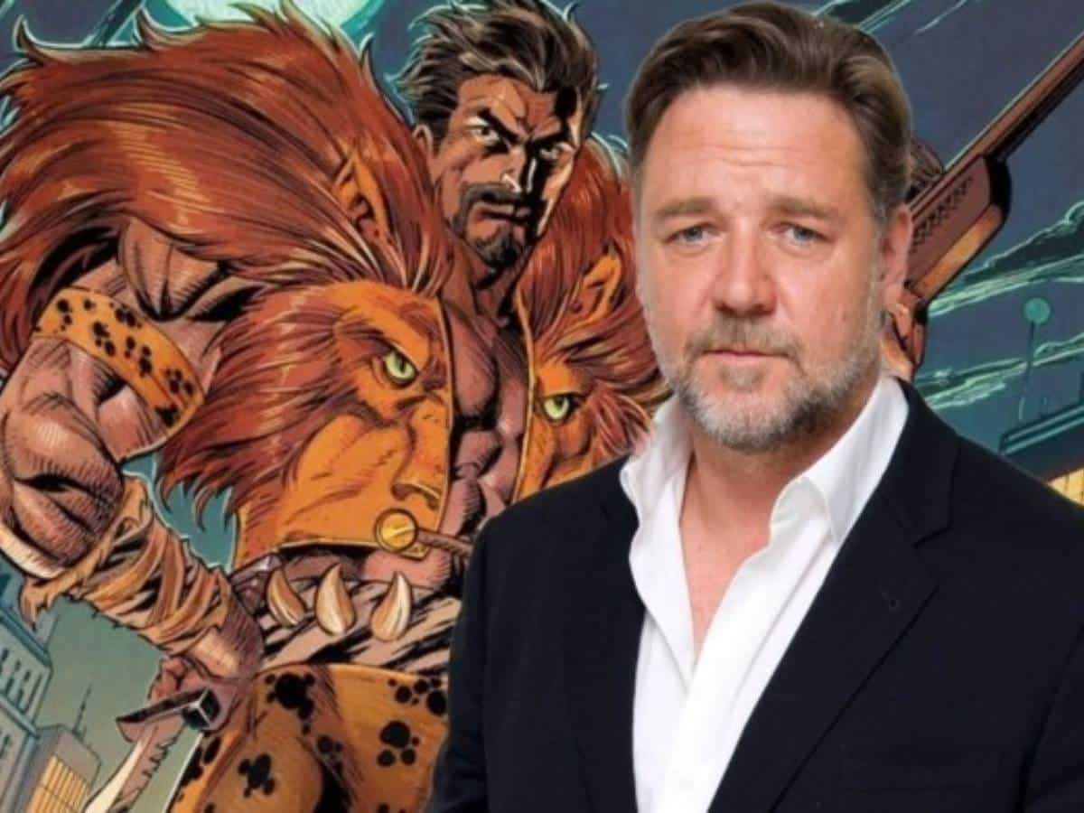 russell crowe en kraven el cazador (marvel)