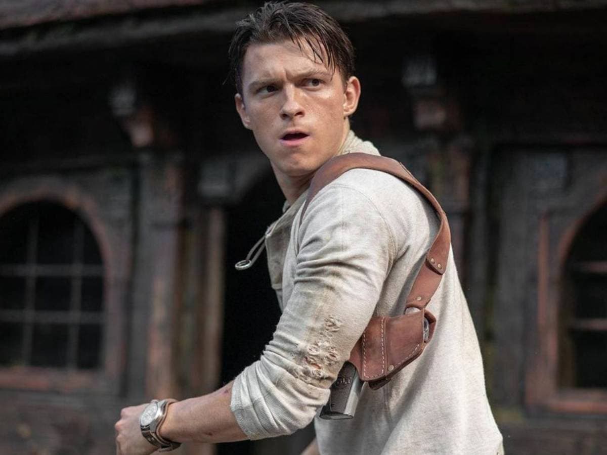 tom holland como nathan drake en uncharted