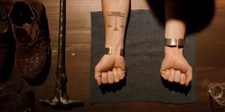 Ethan Hawk y su personaje en Caballero Luna