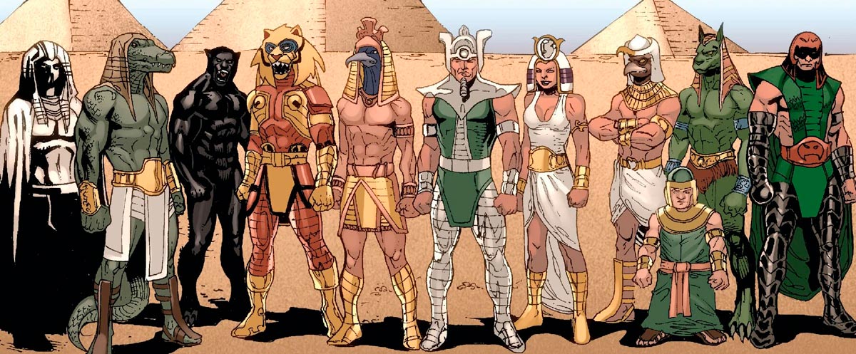 la enéada de marvel