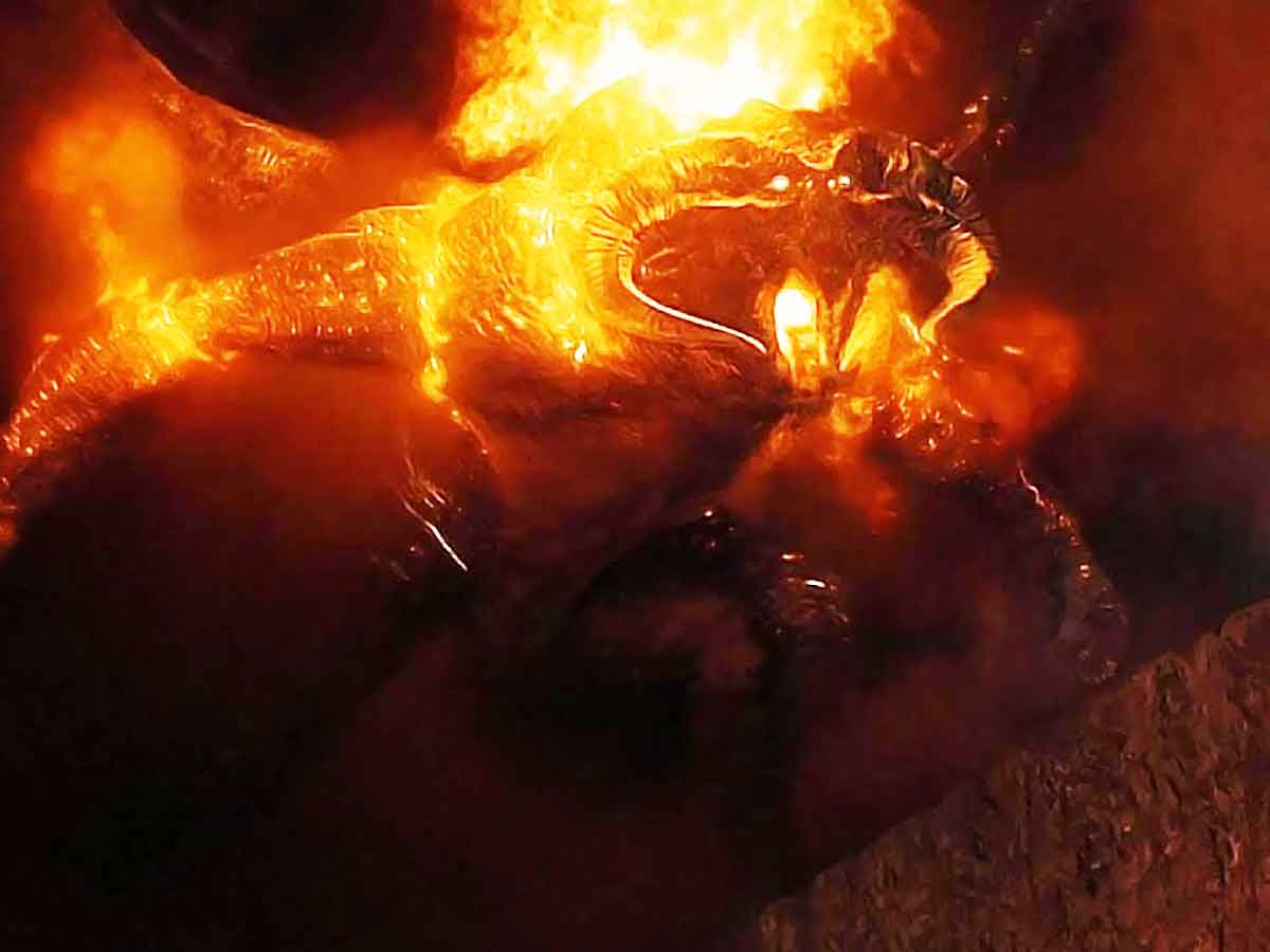 balrog en la serie de el señor de los anillos