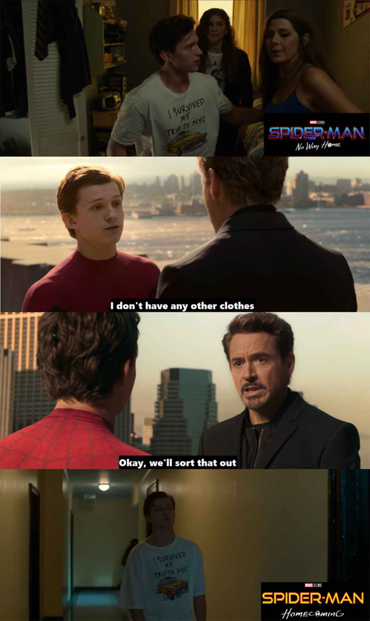 referencias en spider-man: no way home a todas las películas de marvel
