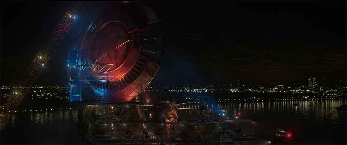 estatua de la libertad en spider-man: no way home