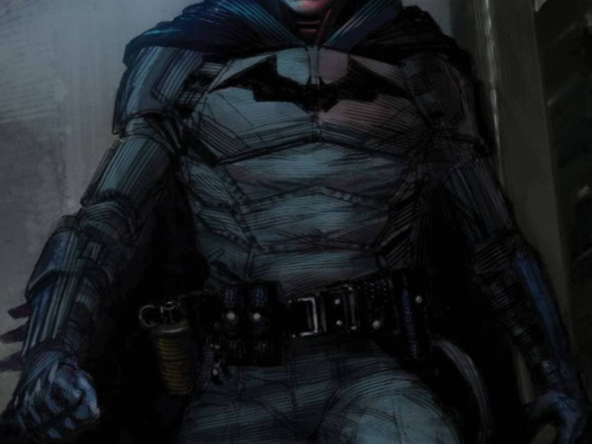 the batman y el traje alternativo de robert pattinson