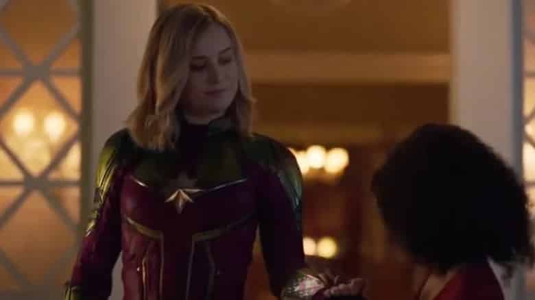 Capitana Marvel y su traje fiel a los cómics en el UCM