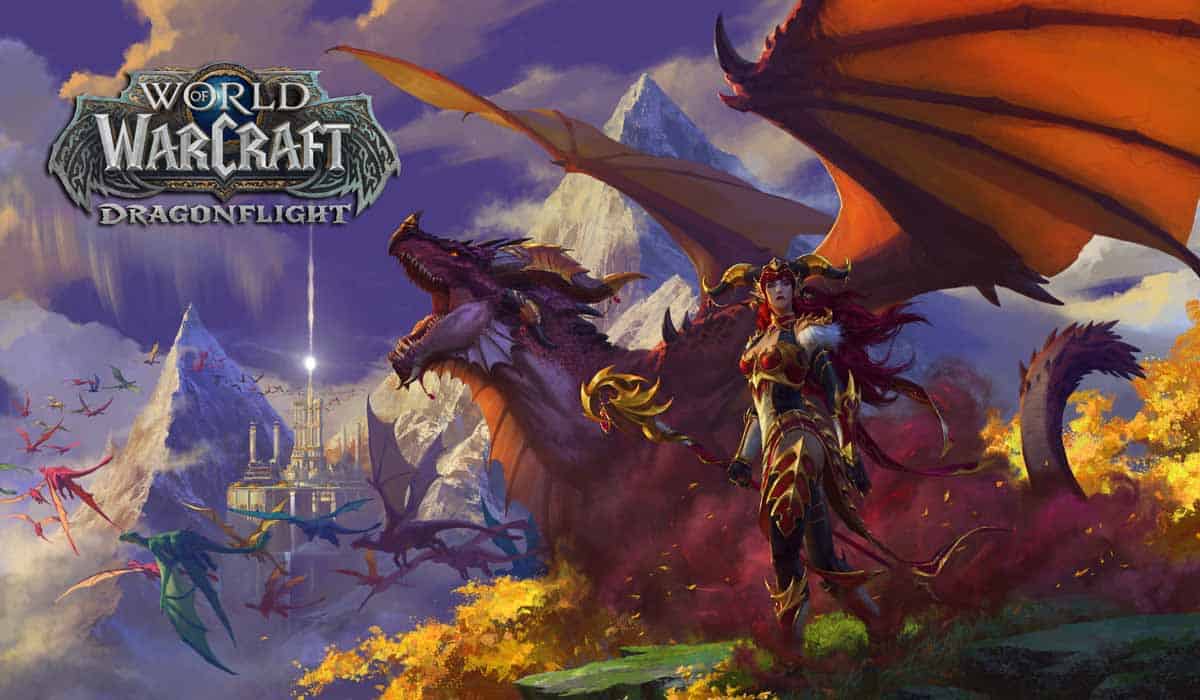 dragonflight key art de alexstrasza