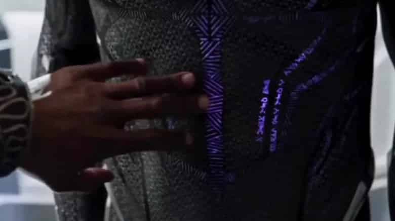 El traje de Black Panther en el UCM tiene un mensaje secreto