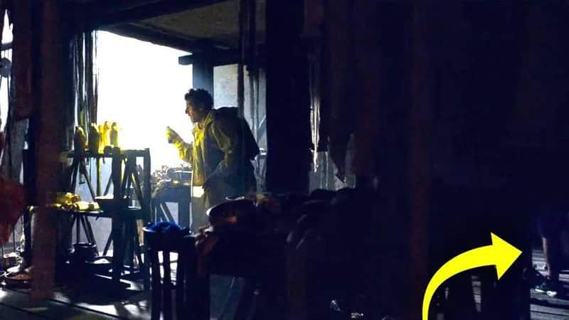 el error del camarógrafo en caballero luna