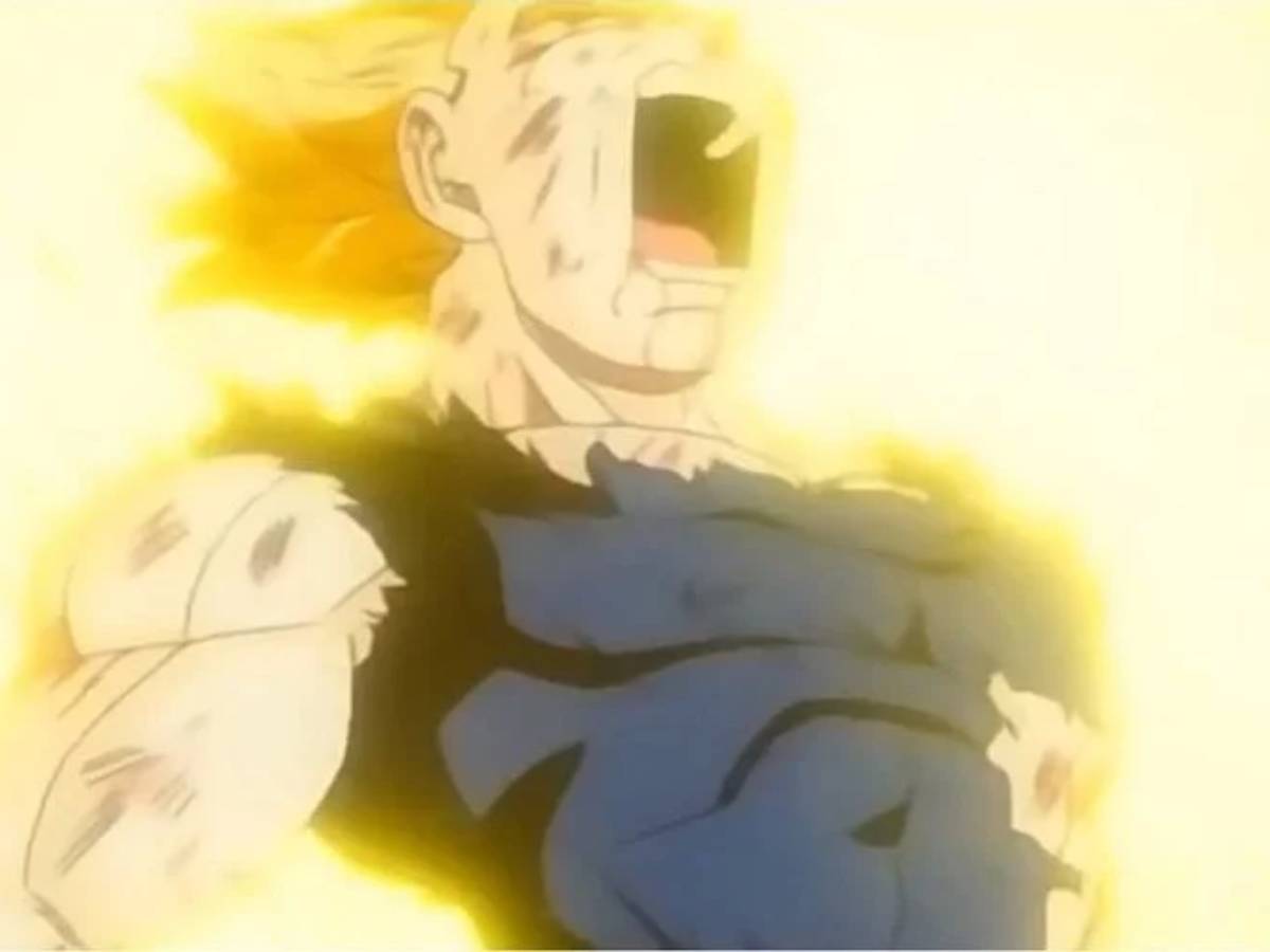 Majin Vegeta en Dragon Ball