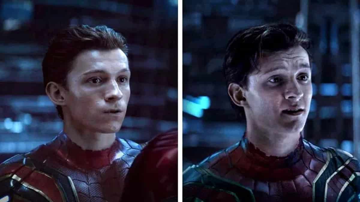 tom holland en vengadores: infinity war