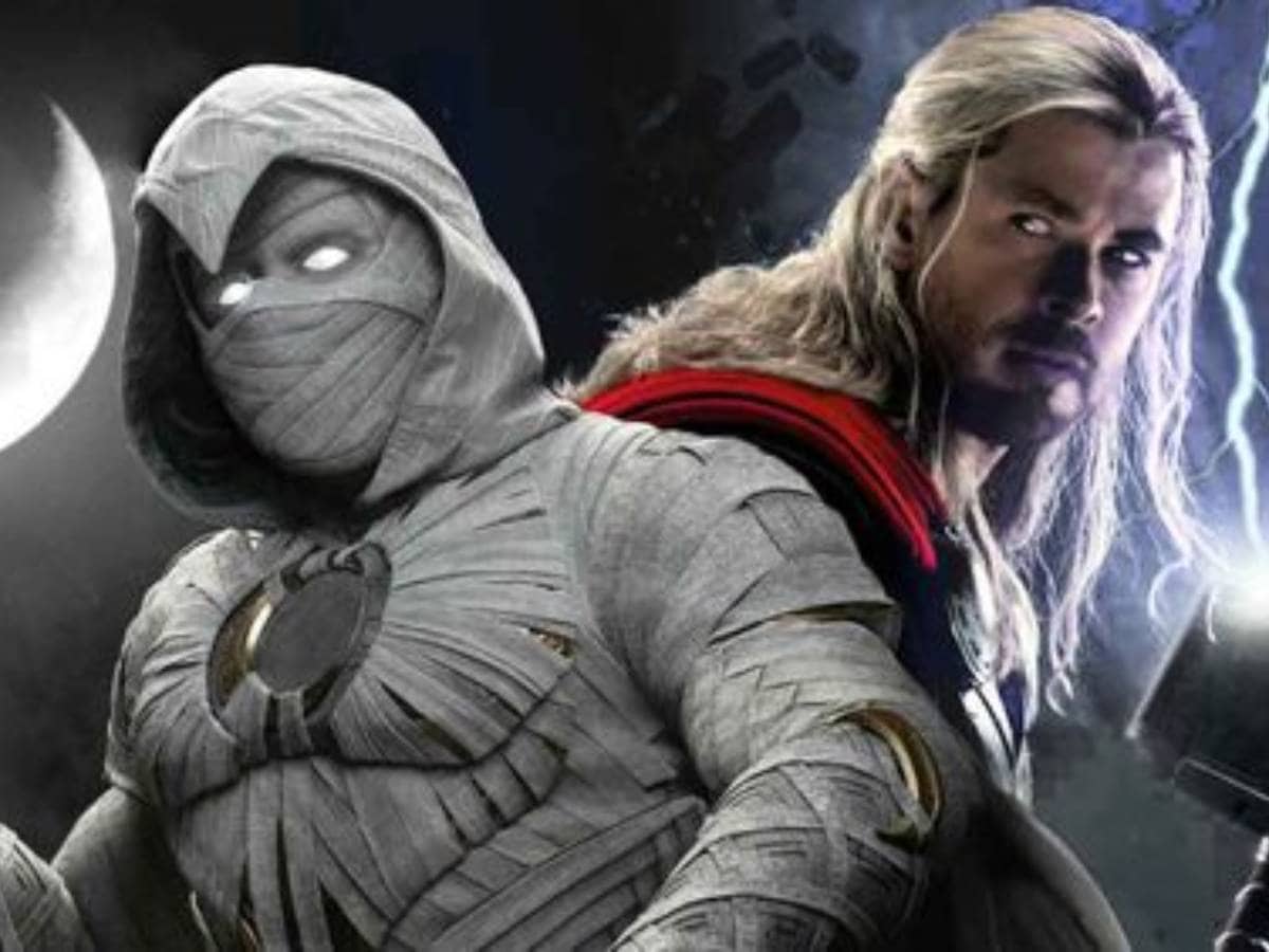 la conexión entre caballero luna y thor: love and thunder