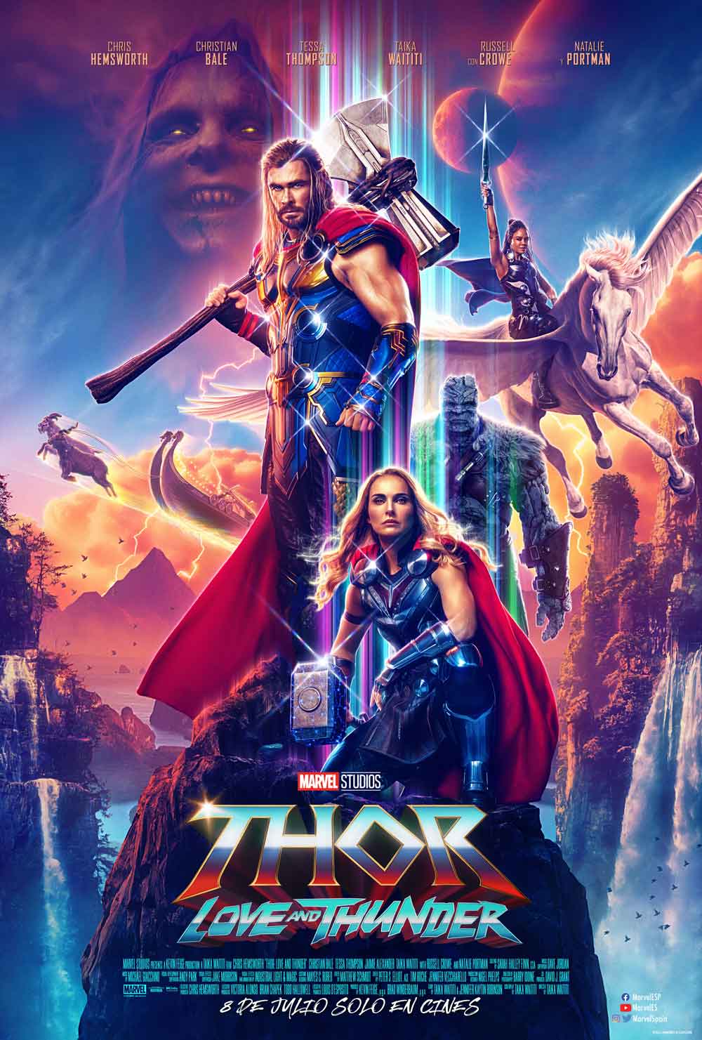 Poster Thor: Love and thunder