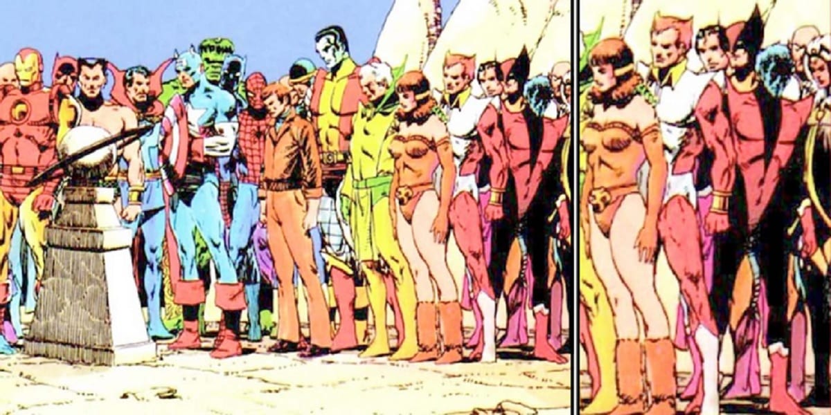 el cameo de superman en marvel comics