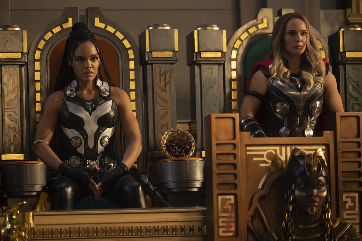 Valquiria y Natalie Portman en Thor: Love and Thunder