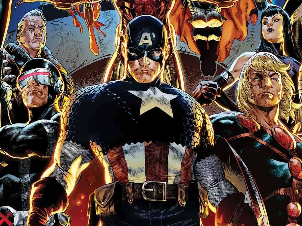 los vengadores, los x-men y los eternos