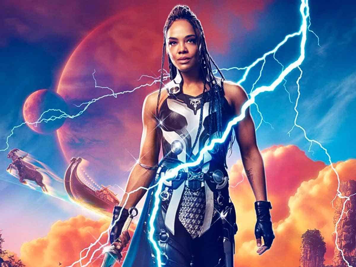 Tessa Thompson en Thor: Love and Thunder como Valkiria