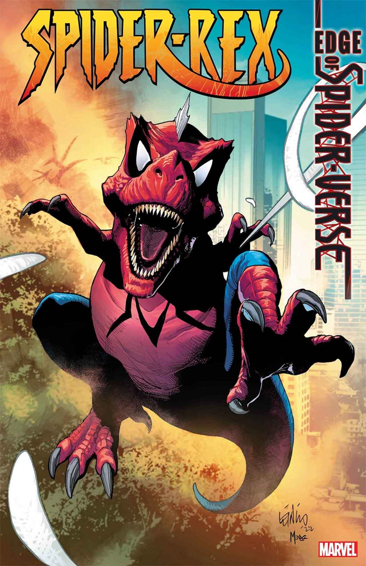 Spider-Man dinosaurio Marvel