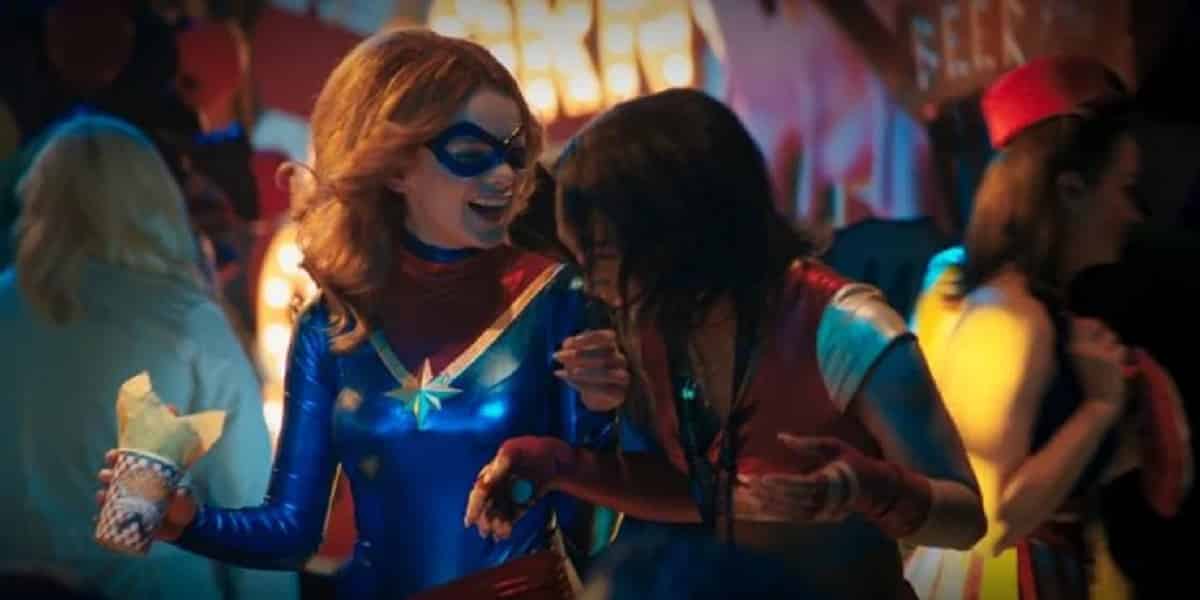 El traje clásico de Ms Marvel