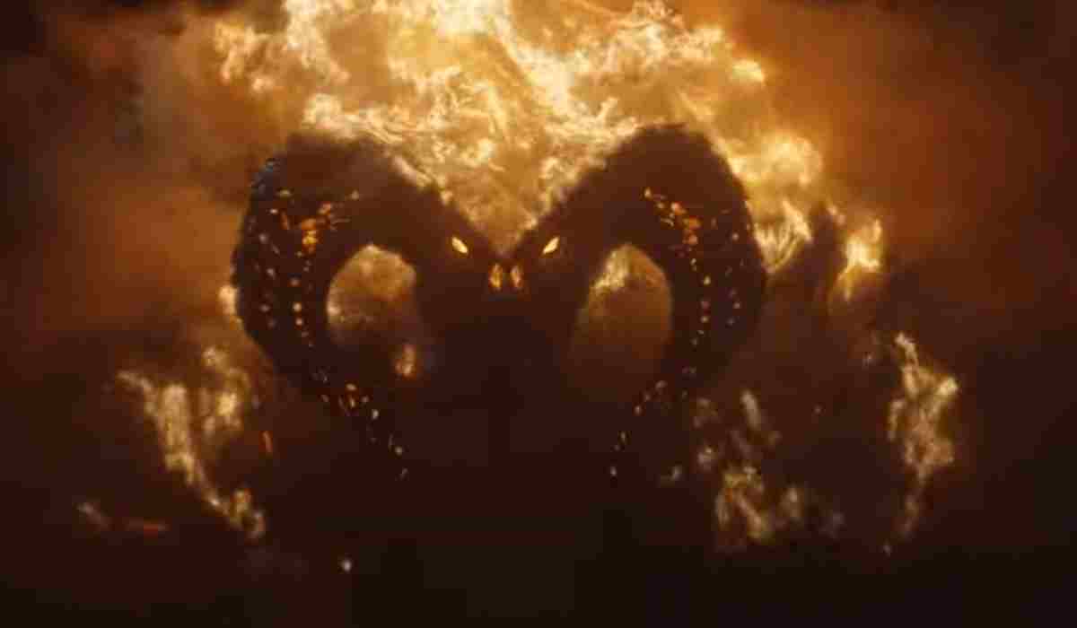 primeras imágenes de balrog y sauron en el poder de los anillos