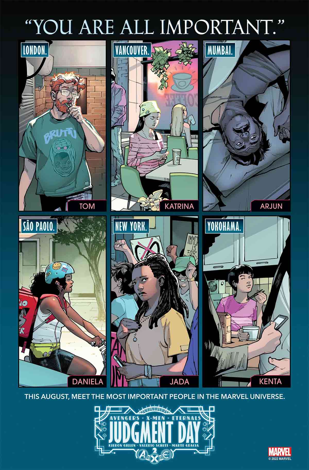 marvel 6 personajes nuevos