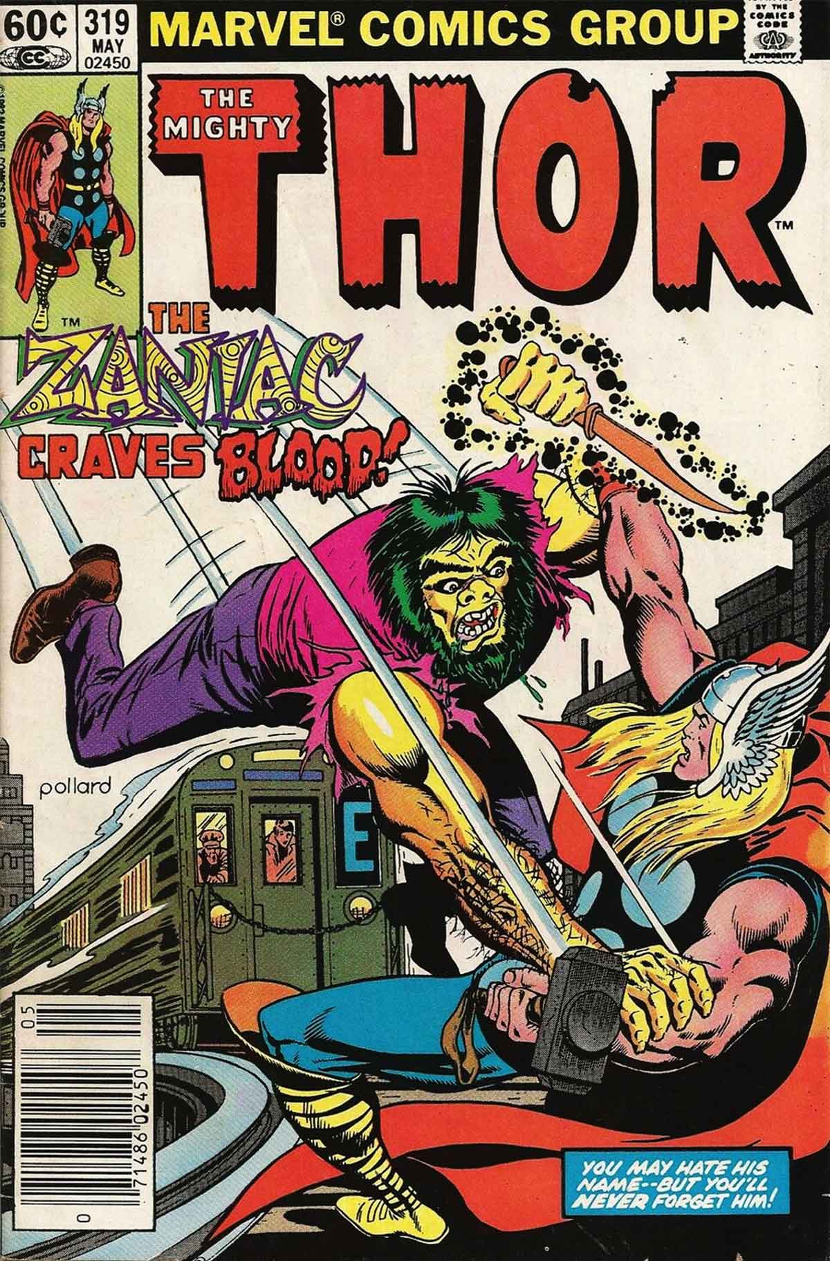 zaniac vs thor