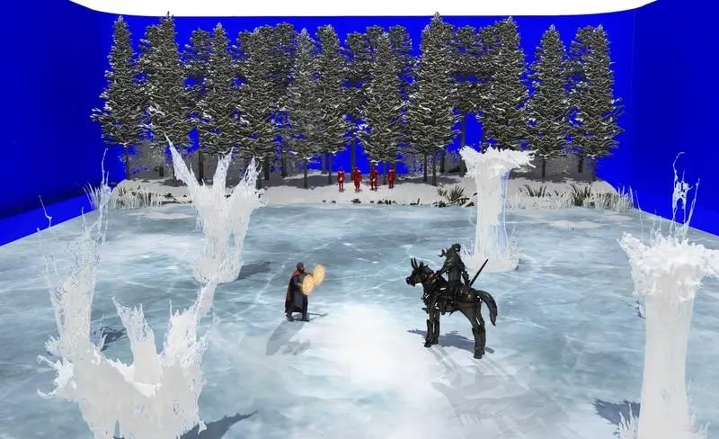 la batalla en el lago de doctor strange 2 - marvel studios